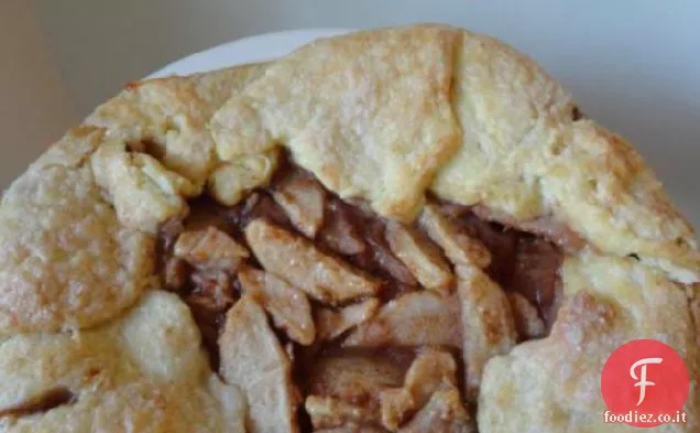 Crostata di mandorle e Pere