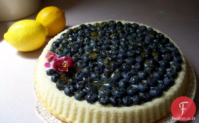 Mirtilli Freschi con Mascarpone e Lemon Curd