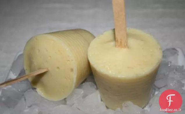 Arancia Banana Frullato Pops