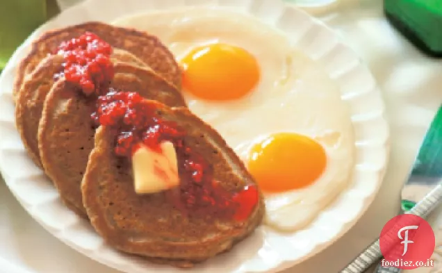 Flapjacks al latte di cocco