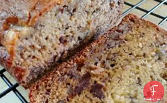 Pane alla banana a basso contenuto di grassi