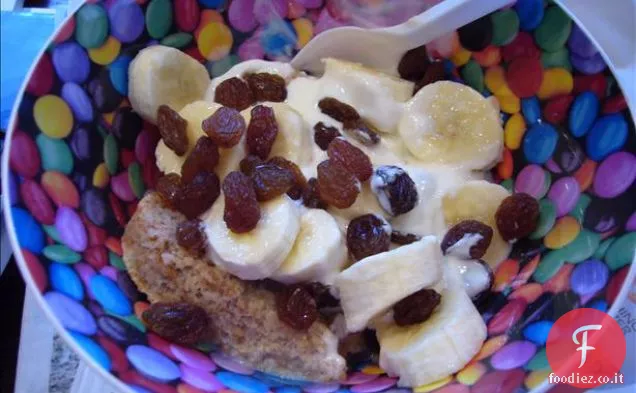 Frullati di mirtilli e avena