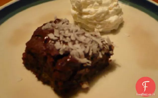 Brownies tropicali senza glutine