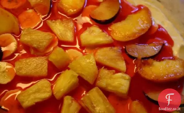Pizza alla frutta