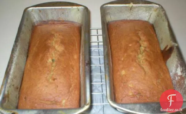 Pane alla banana pera a basso contenuto di grassi