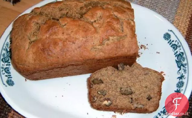 Pane di banana integrale a basso contenuto calorico