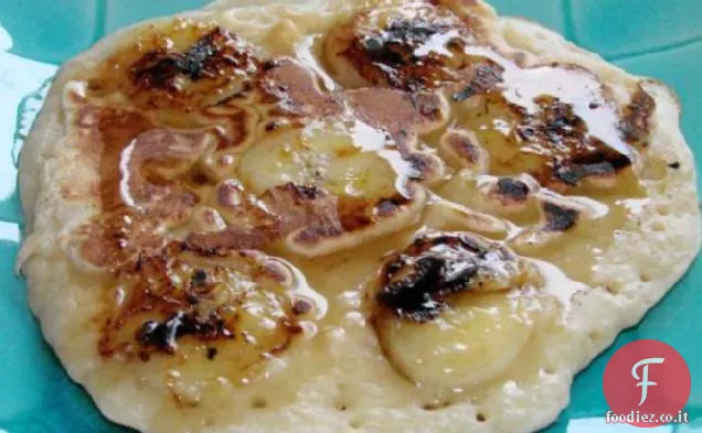 Pancake al rum alla banana