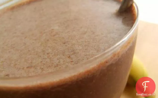 Frullato di banana e cioccolato