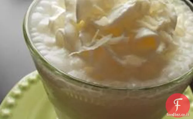 Frullato di banana e cocco