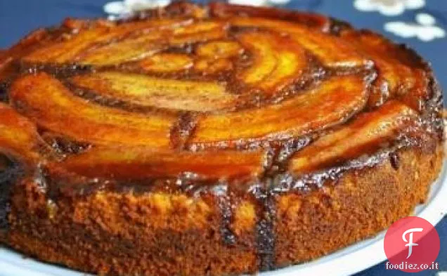 Torta capovolta alla banana
