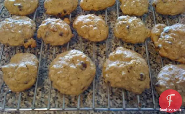 Celeste Banana farina d'avena Biscotti al cioccolato