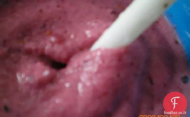 Frullato di frutta alla vaniglia