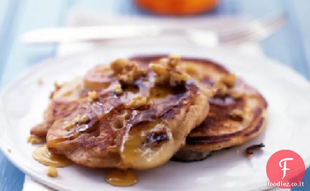 Frittelle di banana e latticello