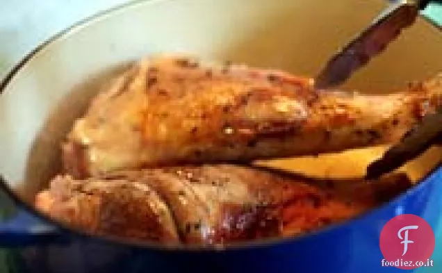 Stinchi di agnello con zucca