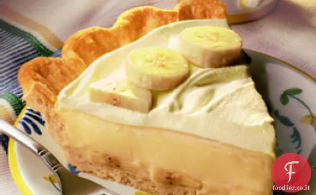 Torta di crema di banana