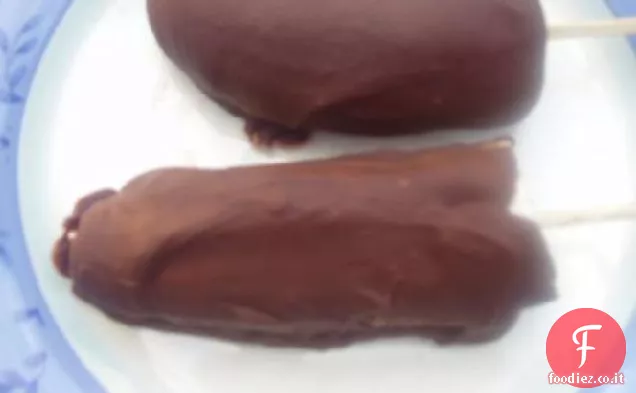 Banane al cioccolato