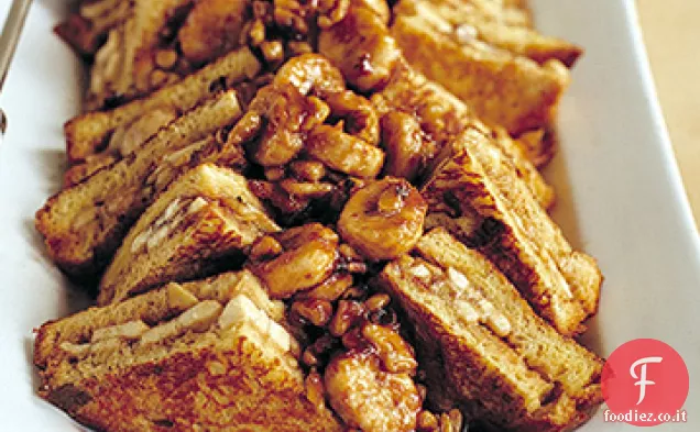 Toast alla francese alla banana