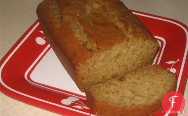 Torta di banana-pecan capovolta