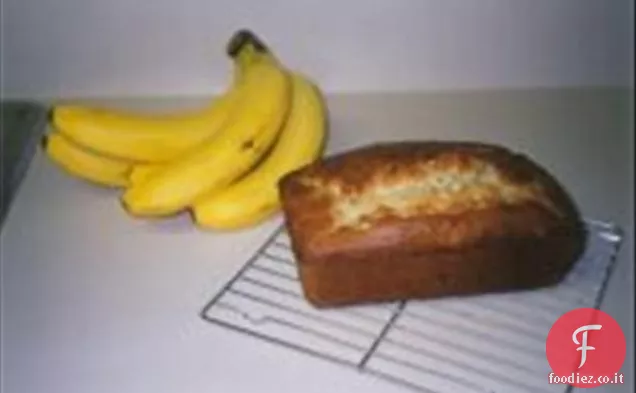 Pane tostato francese ripieno di banana al forno
