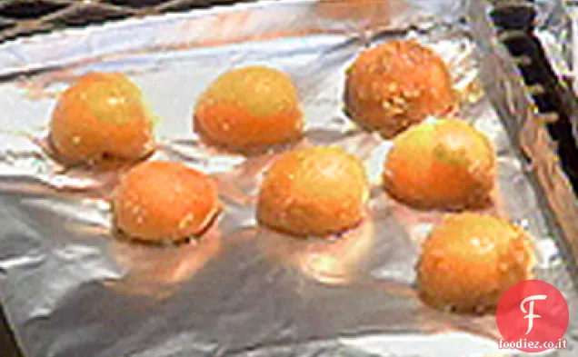 Frutta alla griglia caramellata