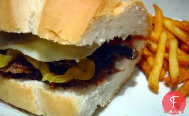 Panini Philly Cheesesteak