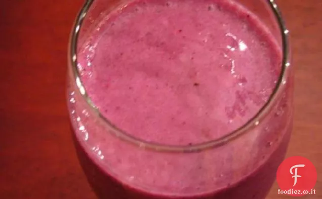 Frullato di frutta proteica