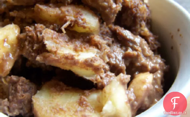 Budino di pane alla banana