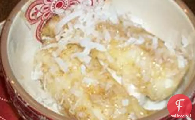 Banane tropicali al forno