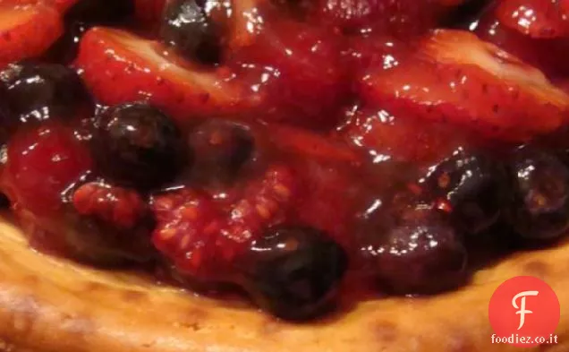 Cheesecake ai frutti di bosco misti