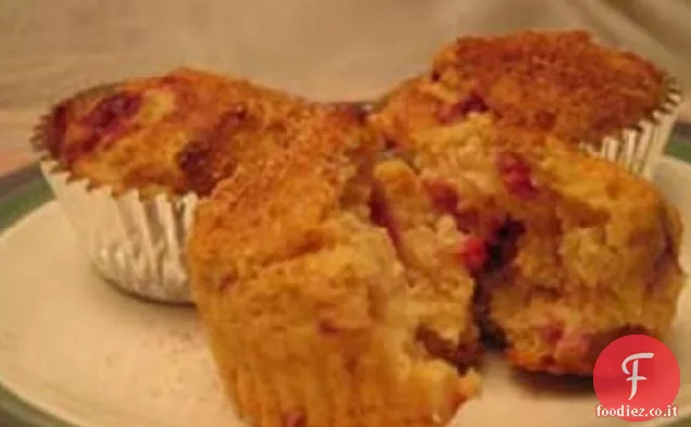 Muffin al lampone arancione accidentale