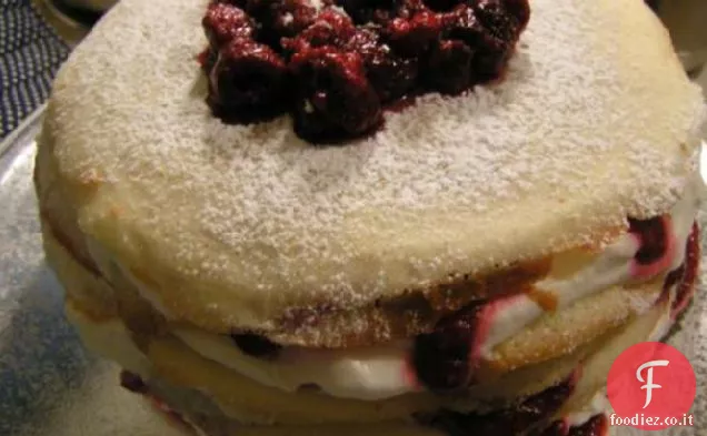 Torta alla Crema di Lamponi