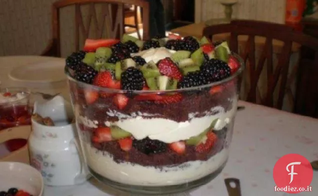 Torta al cioccolato fruttato Sciocchezza