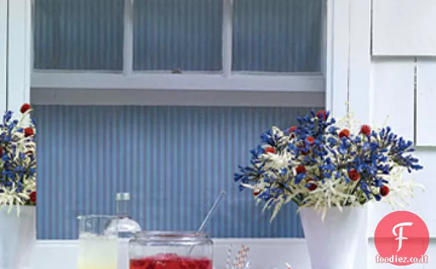 Limonata al lampone frizzante