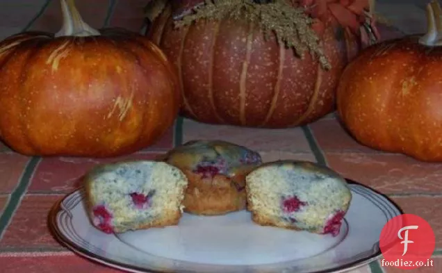 Muffin al limone al lampone