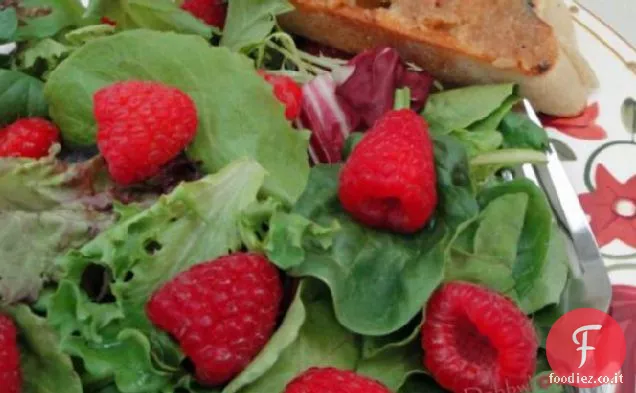 Insalata di lamponi