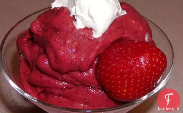 Sorbetto di Fraises e Framboises-Fragola e Lampone