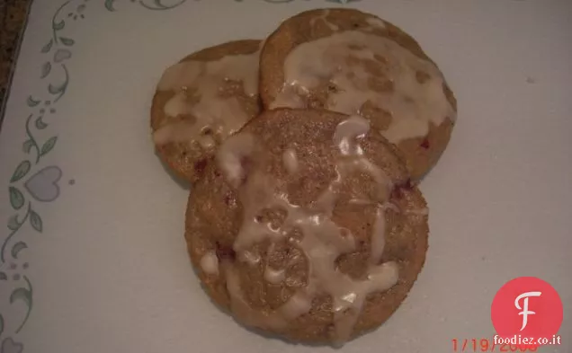 Barrette di marmellata di lamponi e mandorle