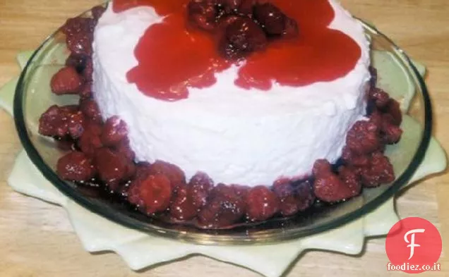 Dessert alla crema di lamponi