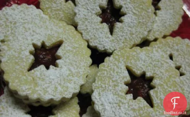 Biscotti Linzer al lampone (diabetici)