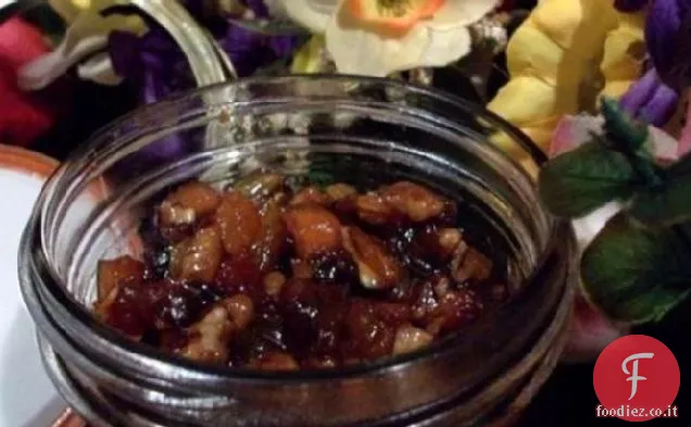 Chutney fruttato di noci pecan