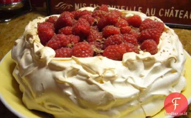 Crema di lamponi Pavlova