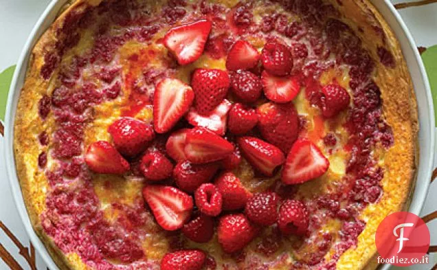 Frittella al forno con frutti di bosco