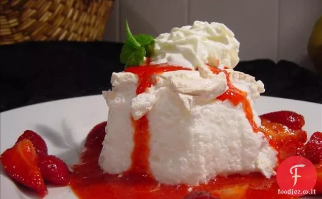 Durante la notte Lampone (o fragola) Meringa Torte