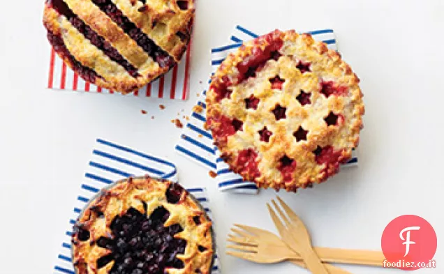 Quarto di luglio Estate Berry Pies