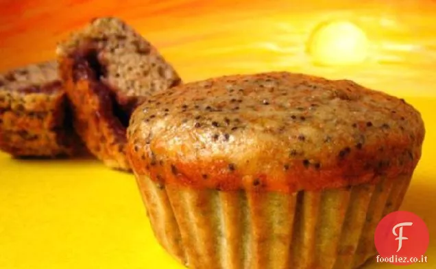 Muffin di semi di papavero Sunrise