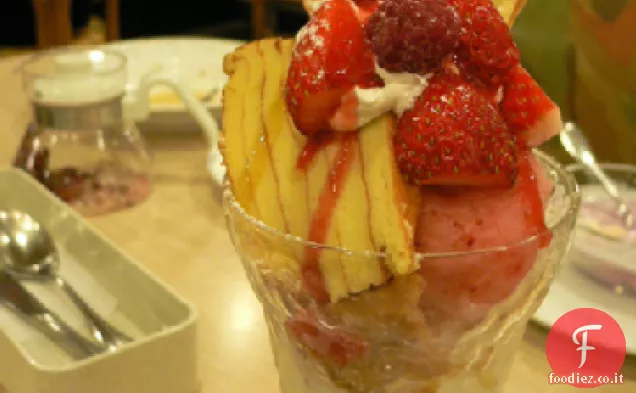 Parfait di more e fragole