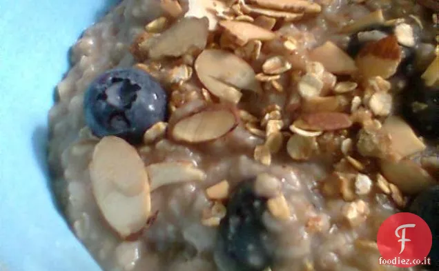 Frullato di cereali e proteine