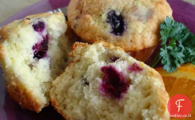 I migliori muffin ai mirtilli