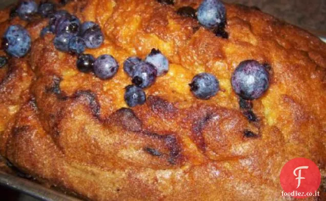Pane al tè al mirtillo e limone