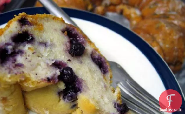 Torta allo yogurt ai mirtilli